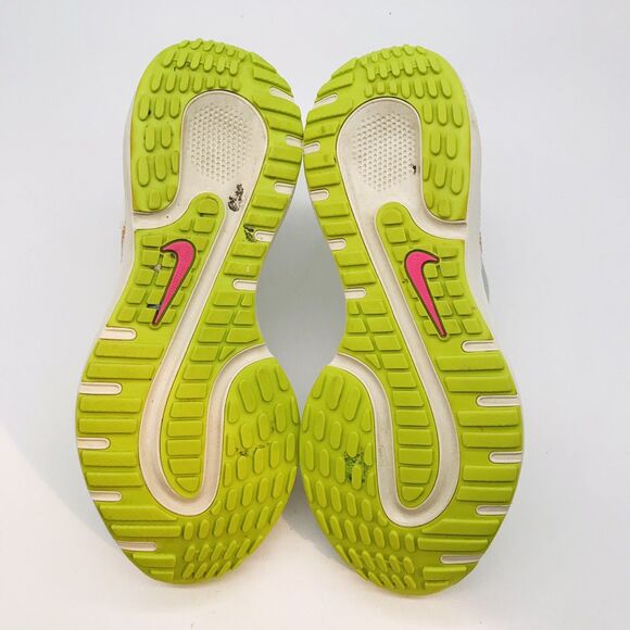 Nike React Escape Run White Barely Green Sneakers Women's 7 Lace Up DN2652-100 - Picture 8 of 15